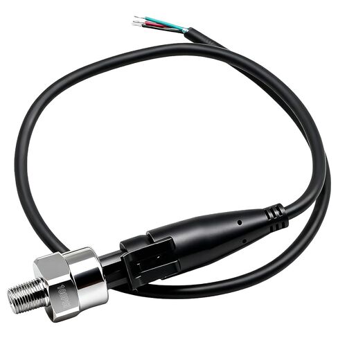 FUSCH 100 PSI Pressure Transducer Sensor with Connector Harness, 1/8"-27 NPT Thread Stainless Steel Pressure Transmitter for Oil Fuel Water Air in Saudi Arabia