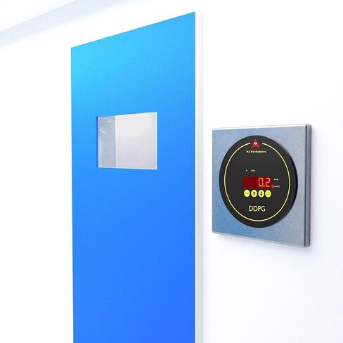 Digital Differential Pressure Gauge with wall mouting Box (Range: -50 to 50 Pascals) for Clean Rooms, HVAC, Hospital OT Rooms, Laminar Cabinets, Safety Units Model:AI-DDPG in Kuwait