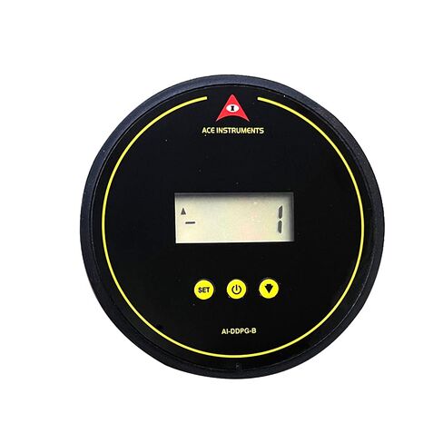 Battery Operated Digital Differential Pressure Gauge (-250 to 250 Pascals) for Isolation Rooms, Clean Rooms, Hospital Alongwith Factory Calibration Certificate Model: AI-DDPG-B in Kuwait