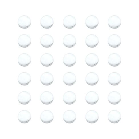 1000 قطعة من أحجار الغليان في المختبر من uxcell، خرز زجاجي مغلي مستدير صلب وشفاف، خرز زجاجي عالي الدقة لخلط الزجاجات وخلط التجارب المعملية in Kuwait