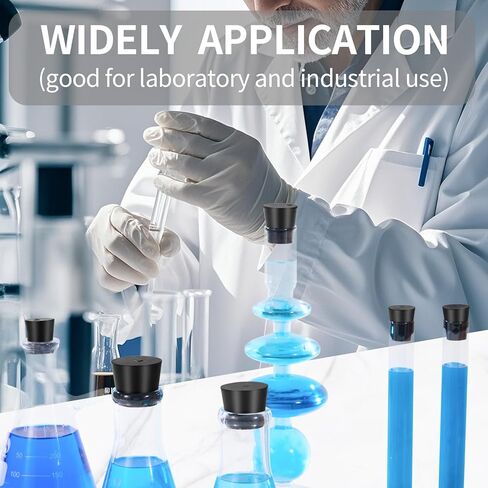 26 عبوة من سدادات مطاطية صلبة - 11 سدادة سدادة بأحجام متنوعة، 000# - 8# مقاسات سدادات مطاطية للقارورة، وفتحات توصيل المختبر، وأنبوب الاختبار in Kuwait