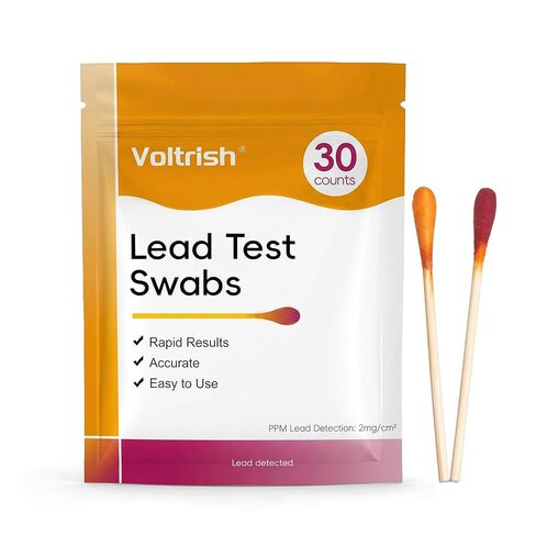 30 PCS Lead Test Kit for Dishes, Premium Water Activated at-Home Lead Testing Swabs, Fast & Accurate Detection for Dishes, Ceramics, Paint,Toys & Jewelry in Kuwait