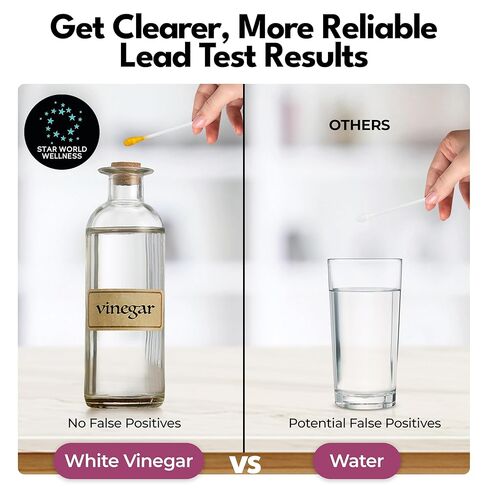 Lead Test Kit, 30 Units, Lead Paint Test Kit, Lead Test Swabs for Instant Lead Detection – Home Use on All Surfaces: Painted, Dishes, Toys, Jewelry, Metal, Ceramics, Wood. in Kuwait