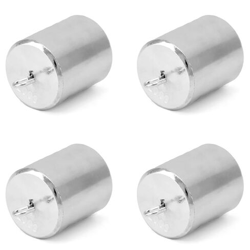 مجموعة أوزان QWORK مزدوجة الخطاف، 8 قطع 200 جرام (0.44 رطل) وزن خطاف مطلي بالكروم، للعمل في مختبر العلوم العامة والفيزياء، مع حقيبة in Kuwait