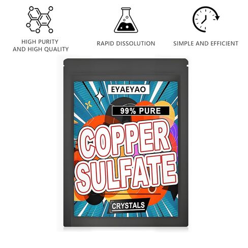 Copper Sulfate Crystals, Copper Sulfate Powder Pentahydrate – 99% Pure Fine Blue Crystals (4 oz) in Saudi Arabia