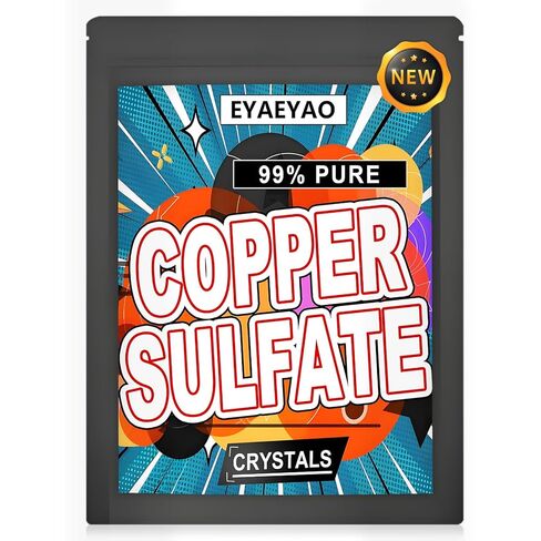 Copper Sulfate Crystals, Copper Sulfate Powder Pentahydrate – 99% Pure Fine Blue Crystals (4 oz) in Saudi Arabia