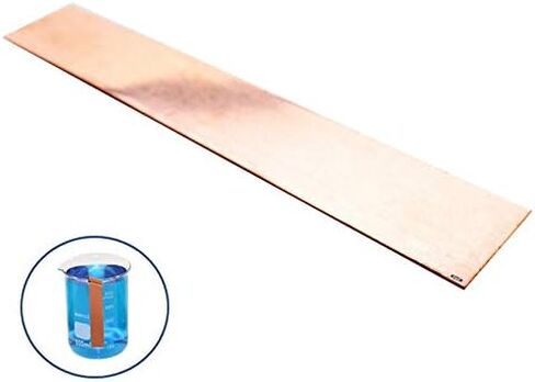 Krohn Acid Copper Electroplating Kit – 1 Quart Copper Plating Solution with Pure Copper Anode 1" x 6" for Jewelry & Metalworking in Kuwait