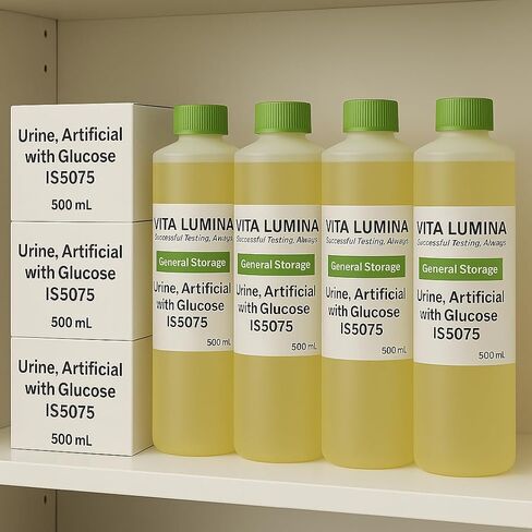 500 مل - فهم تحليل البول - محلول وهمي مع الجلوكوز للتعليم والاختبار - عرض توضيحي لتقنيات تحليل البول in Kuwait