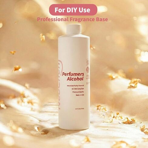Perfumers Alcohol,Premium SD 40B Compliant Perfume Base, High Purity Denatured Ethanol for DIY, Professional & Luxury Fragrance Making(16oz) in Saudi Arabia