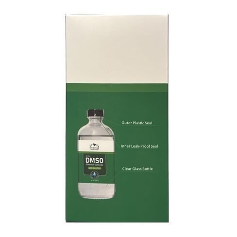 ثنائي ميثيل سلفوكسيد (DMSO) سائل نقي بنسبة 99.95% |8 أونصة. DMSO غير مخفف | غير مخفف وعديم الرائحة، موجود في زجاجة زجاجية فاخرة in Kuwait