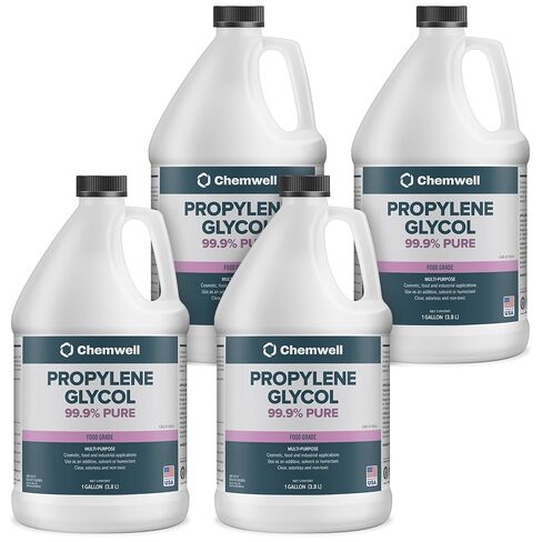 Propylene Glycol (32 fl oz) - Food Grade, 99.9% Pure | Humectant, Solvent & Carrier for Cosmetics, DIY Skincare, Food, and Lab Use in Saudi Arabia