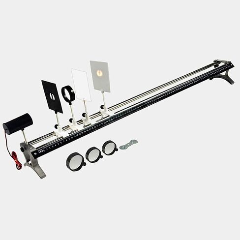 نموذج العلوم التعليمية معدات تجربة الفيزياء مقاعد البدلاء مع شاشة الضوء عدسة مقعرة عدسة محدبة in Kuwait