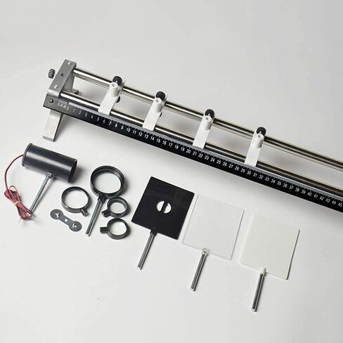 نموذج العلوم التعليمية معدات تجربة الفيزياء مقاعد البدلاء مع شاشة الضوء عدسة مقعرة عدسة محدبة in Kuwait