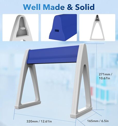 FOUR E'S SCIENTIFIC 2 Pcs Pipette Stand, Lab Pipettor Holder, Plastic Micropipette Rack Hold Up to 7-8 Pipettes (Micro Pipettes Not Included) in Kuwait