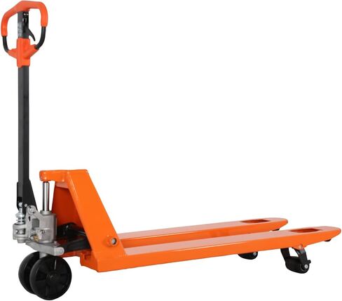 Tory Carrier Pallet Jack Truck 5500 lbs Capacity, 21" x 48" Forks, Heavy Duty Manual Pallet Truck with Non-Marking PU Wheels for Narrow Aisles Warehouse, Workshops in Kuwait