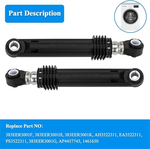 383EER3001G 383EER3001J 4901ER2003A غسالة ممتص الصدمات لغسالة LG استبدال الجزء 383EER3001V 383EER3001S 383EER3001F 383EER3001H 3 PACK in Kuwait