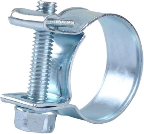 1Pc Adjustable Fixed Clip Fixing Tool Hose Clamp Assortment Kit Pipe Fittings Pipe Clip Carbon Steel Galvanized Hoop Hose Clamps(12-14mm) in Saudi Arabia