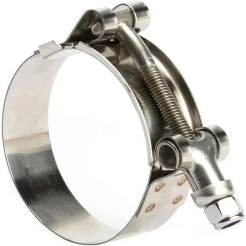 304 Stainless Steel Hose Clamps T Bolt Powerful Tube Clamps Water Pipes Sealing(32-35mm) in Saudi Arabia