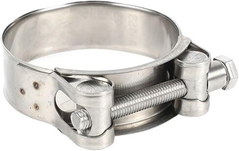 304 Stainless Steel Strengthens The Clamp Hose Clamp Circular Air Water Pipe Fuel Hose Clips Of Water Pipe Fasteners Clamps(Dia.32mm-35mm(4pcs)) in Saudi Arabia