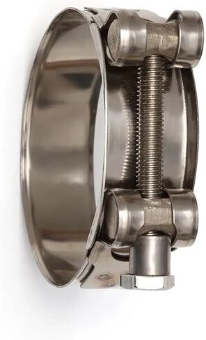 Stainless steel strengthens the clamp hose clamp Circular air water pipe Fuel hose clips of water pipe fasteners clamps(68-73mm) in Saudi Arabia