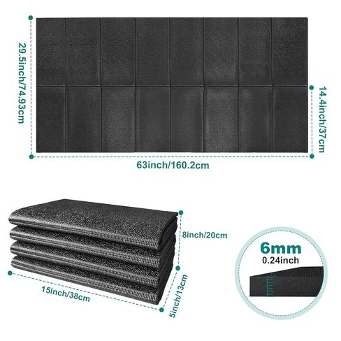Washing Machine Anti-Vibration Mat ,63 x 29.5 '' Large Anti Vibration Mat，Foldable Anti Vibration Pads for Washing Machine Dryer，Shock Absorbing Mat for Floor Protection, Non-Slip Waterproof in Kuwait
