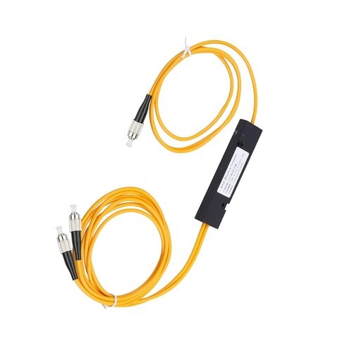 FC UPC 1X2 Singlemode Fiber Optical Splitter Fused Fiber Splitter (FBT) FC/UPC 1:2 Fiber Optic Pigtail Splitter for Fibre Optical Communication System Tapered Box Splitter, 1PC in Saudi Arabia
