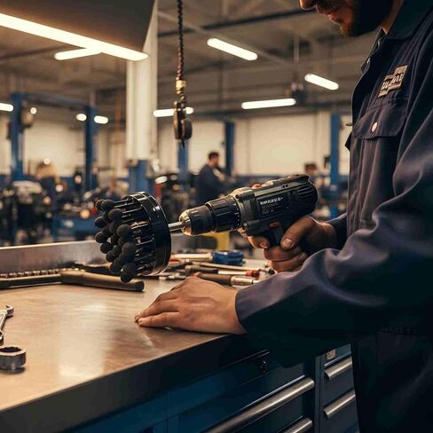 2-1/2" Brake Rotor Flex Hones 120 Grit Flexible Ball Stones Brake Rotor Brush in Kuwait