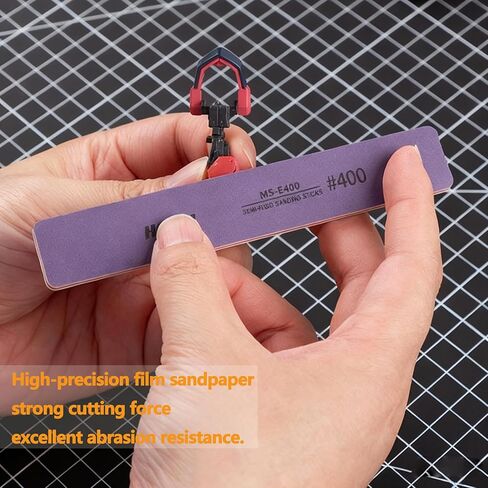 6 قطع من أعواد الصنفرة من IRISFLY، مجموعة متنوعة من أعواد التلميع، أدوات صنع هوايات النماذج، أدوات صنفرة معدنية وبلاستيكية لإصلاح جاندام، نموذج الحرف اليدوية للمبتدئين (400،600،800،1000،1200،1500 حبيبة) in Kuwait