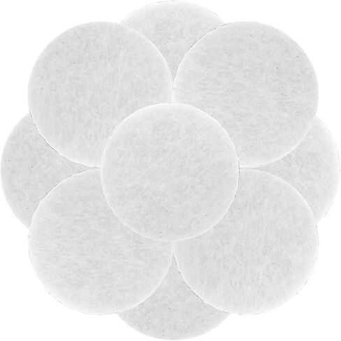 500pcs Adhesive Felt Circles Stickers White 20mm for Clothing DIY Accessories Craft Decoration Self-Adhesive Felt Pads for Sewing and Festival Projects in Saudi Arabia