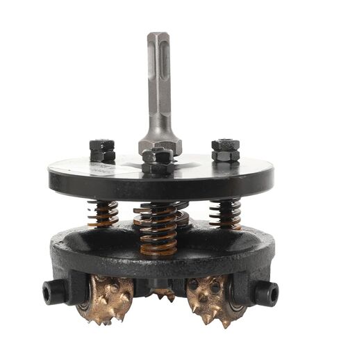 5" Coating Removal Stone Texturing Bush Hammer, Concrete Patch Repair Prepare Bushing Tool Plate for Angle Grinder, Stone Concrete Roughness Pulverization Bushing Hammer(5/8-11" Thread) in Kuwait