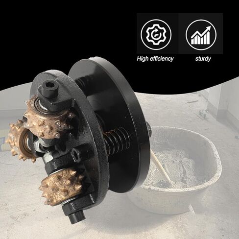 5" Coating Removal Stone Texturing Bush Hammer, Concrete Patch Repair Prepare Bushing Tool Plate for Angle Grinder, Stone Concrete Roughness Pulverization Bushing Hammer(5/8-11" Thread) in Kuwait