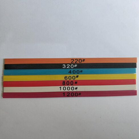 7 قطعة 100x4x1 مللي متر الألياف المشحذ سوبر السيراميك المشحذ لتلميع القالب + 1 قطعة حامل تركيبات in Kuwait