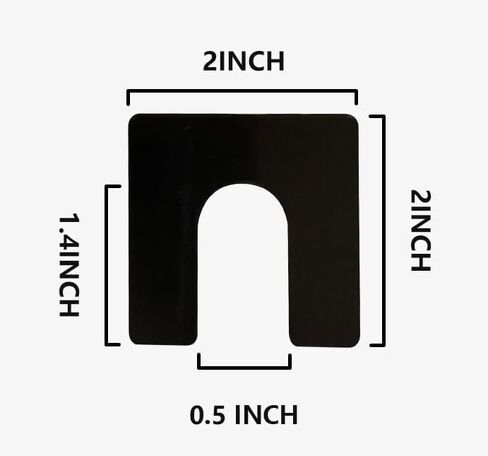 38Pcs Post Lift Leveling Shim Kit - Heavy Duty Spacers for 2/4 Post Auto Lifts in Kuwait