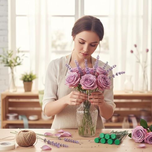 30 قطعة من أنابيب المياه الزهرية للزهور، أنابيب مياه الزهور الخضراء، قوارير جذعية للزهور مقاس 5.71 بوصة مع أغطية أنبوب زهور بلاستيكي لترتيبات الزهور الطازجة ومستلزمات بائعي الزهور in Kuwait