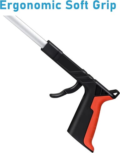 Grabber Reacher Tool, 32" Grabbers for Elderly, Lightweight Extra Long Handy Trash Claw Grabber, Mobility Aid Reaching Assist Tool for Trash Pick Up, Nabber, Litter Picker, Arm Extension (Orange1) in Kuwait