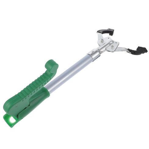 40cm Aluminum Alloy Garbage Clamp with Non-Slip Handle, Portable Trash Picker Tool for Outdoor and Indoor Waste Collection, Sturdy Metal Pole Rubbish Grabber in Saudi Arabia