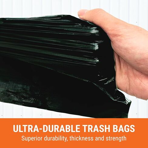 بطانات صناديق فضلات الكلاب من بابزل، أكياس قمامة سعة 3.2 جالون يمكن إعادة تعبئتها بأربطة لعلبة قمامة فضلات الكلاب من بابزل، شديدة التحمل، أكياس بديلة مانعة للتسرب، برائحة اللافندر، 30 قطعة in Kuwait