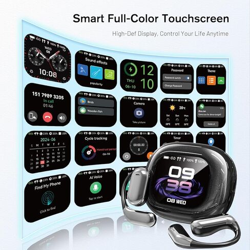 AI Translator Earbuds, Real-Time Language Translation, Multi Languages Translation Headphones 3 in 1, Noise Cancelling, Wireless Bluetooth 5.3, Travel Business, Vital Translate Buds for iOS & Android in Kuwait