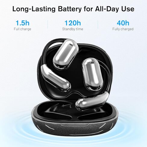 AI Translator Earbuds, Real-Time Language Translation, Multi Languages Translation Headphones 3 in 1, Noise Cancelling, Wireless Bluetooth 5.3, Travel Business, Vital Translate Buds for iOS & Android in Kuwait