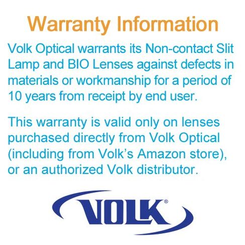 Volk Optical 20D Classic Indirect Ophthalmic BIO Lens - Blue in Saudi Arabia