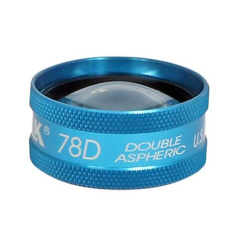 عدسة المصباح الشقي البصري غير المباشر 78D من فولك - أزرق in Kuwait