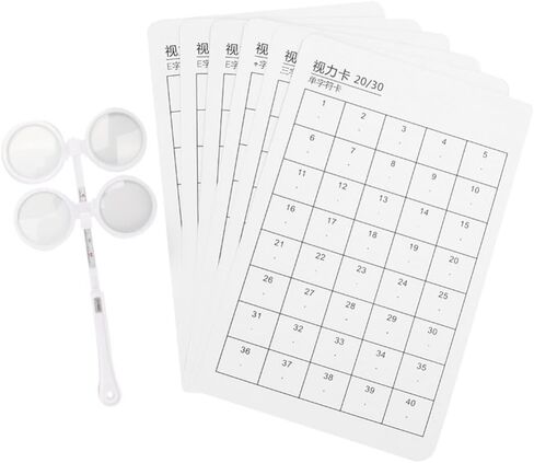 Plastic Optometry Instrument Adjustable Full Set Ophthalmic Lens Practical Optical Flipper Eye Exercise(150) in Saudi Arabia
