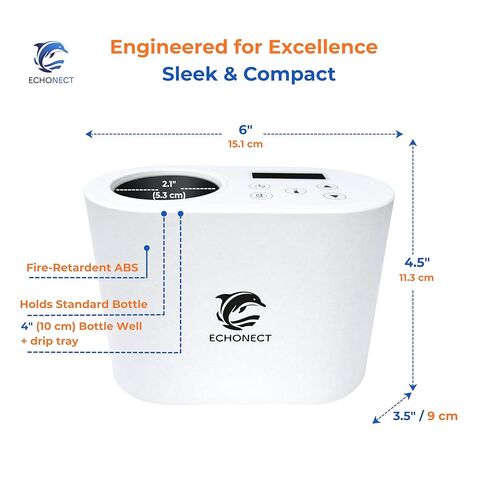 جهاز تسخين جل بالموجات فوق الصوتية، تحكم رقمي في درجة الحرارة، متوافق مع الزجاجة القياسية، للعيادات الطبية والعلاج الطبيعي والعلاج بالتدليك in Kuwait