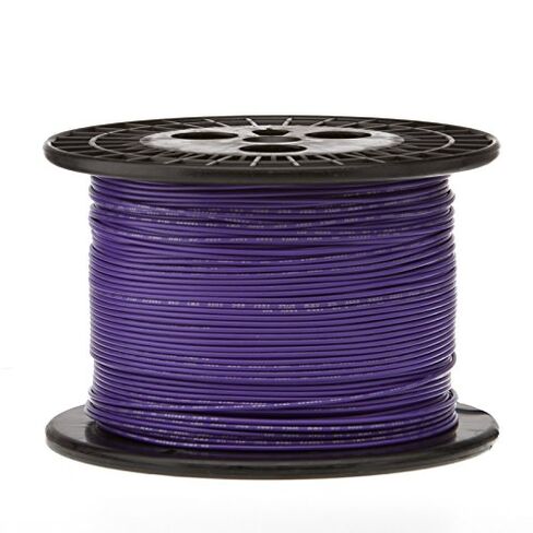 Remington Industries 18UL1007STRVIO1000 18 AWG Gauge Stranded Hook Up Wire, 1000 feet Length, Violet, 0.0403" Diameter, UL1007, 300 Volts in Saudi Arabia