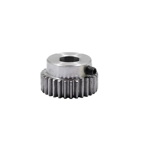 Steel Heavy Duty Motor Pinion Gear One Piece Spur Gear 1M37T No. 45 Steel Precision Pinion Hole 6/8/10/12mm CNC Rack(1M37T 8mm Hole) in Saudi Arabia