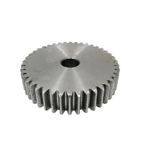 ترس ترس محرك فولاذي شديد التحمل 1M44/45/46/47/48/49/50/51T فتحة خشنة 6/8 مم ترس 45 # محرك مادة فولاذ كربوني 10 مم (1M48 أسنان تتحمل 6 مم) in Kuwait