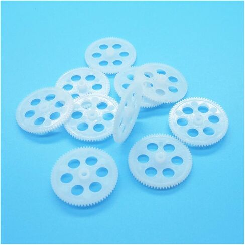 صناعة 10 قطع 702A ترس 0.3 متر 2 ملم محكم للتحكم عن بعد في سيارة روبوت أجزاء الطائرات تكنولوجيا تروس (قطر الثقب: 1.95 ملم، عدد الأسنان: 70 سنًا) in Kuwait