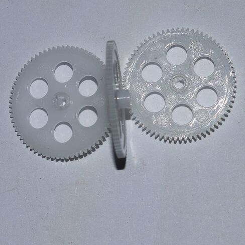 صناعة 10 قطع 702A ترس 0.3 متر 2 ملم محكم للتحكم عن بعد في سيارة روبوت أجزاء الطائرات تكنولوجيا تروس (قطر الثقب: 1.95 ملم، عدد الأسنان: 70 سنًا) in Kuwait