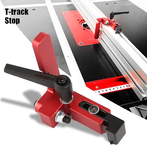 Sanpyl Durable Alloy Steel Type-75 Miter Track Stop for Woodworking, Portable and UserFriendly, 1pc in Saudi Arabia