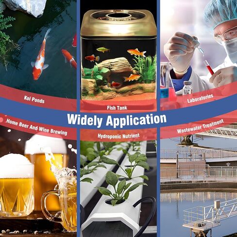 مقياس الأكسجين المذاب الرقمي، مجموعة اختبار الأكسجين المذاب مع كابل مسبار بطول 4.92 قدم، محلل الأكسجين مع الملحقات، مجموعة اختبار مياه بركة السمك 0.0-40.0 ملجم/لتر in Kuwait